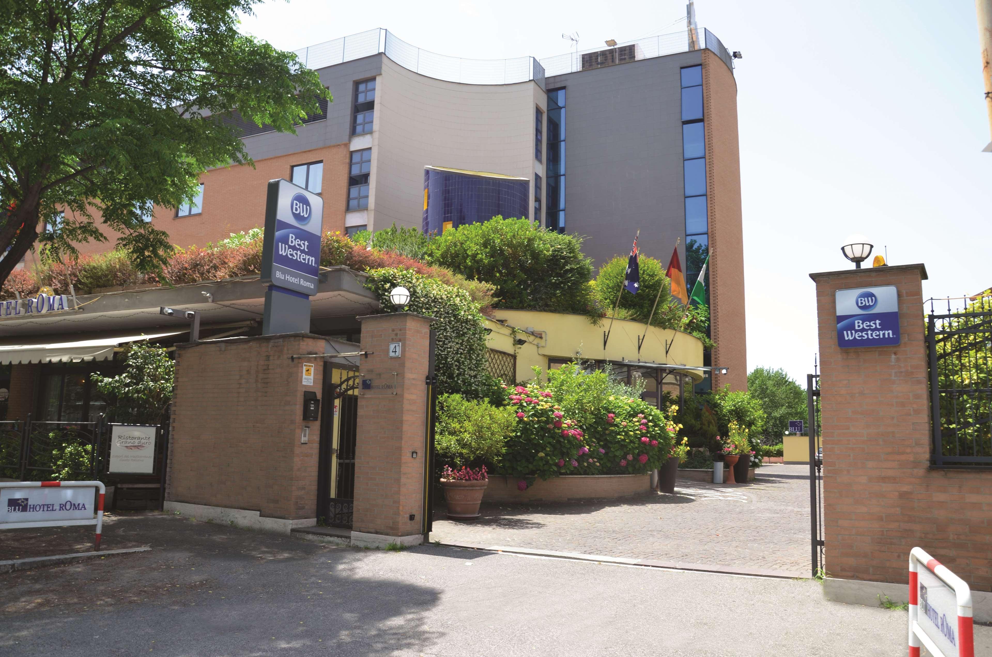 Best Western Blu Hotel Roma Esterno foto