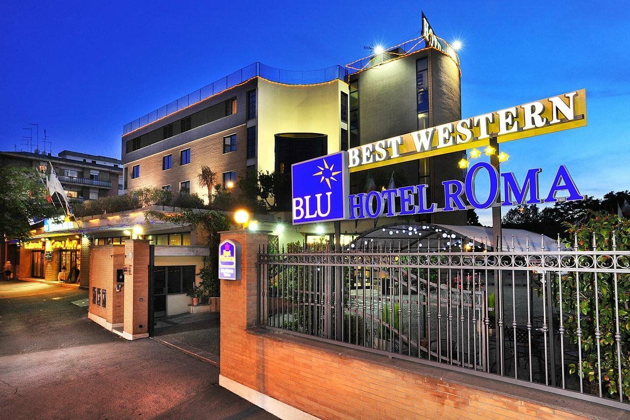 Best Western Blu Hotel Roma Esterno foto